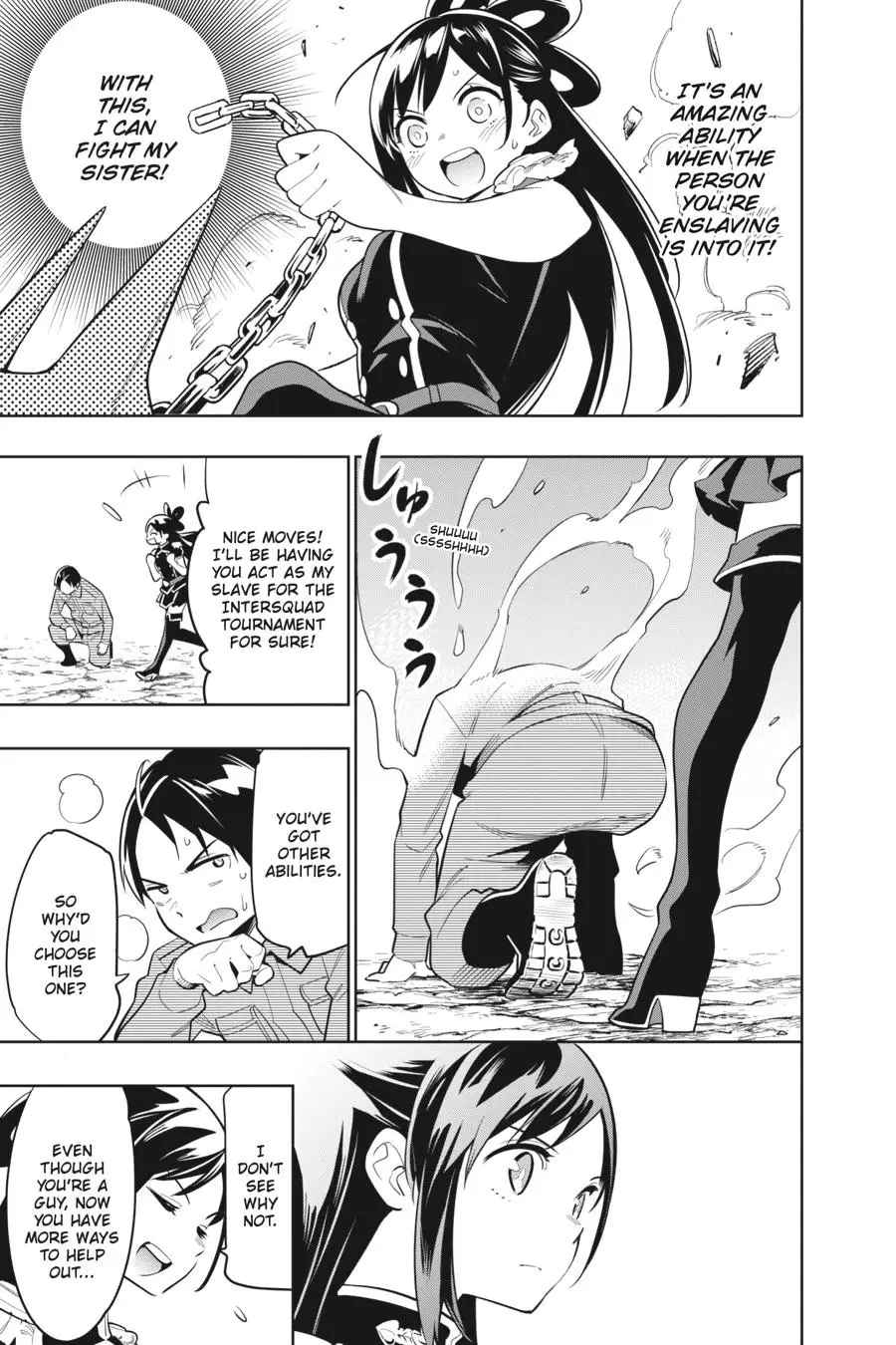 Chained Soldier (Uncensored) Manga Chapter 10 page 17 - New Power