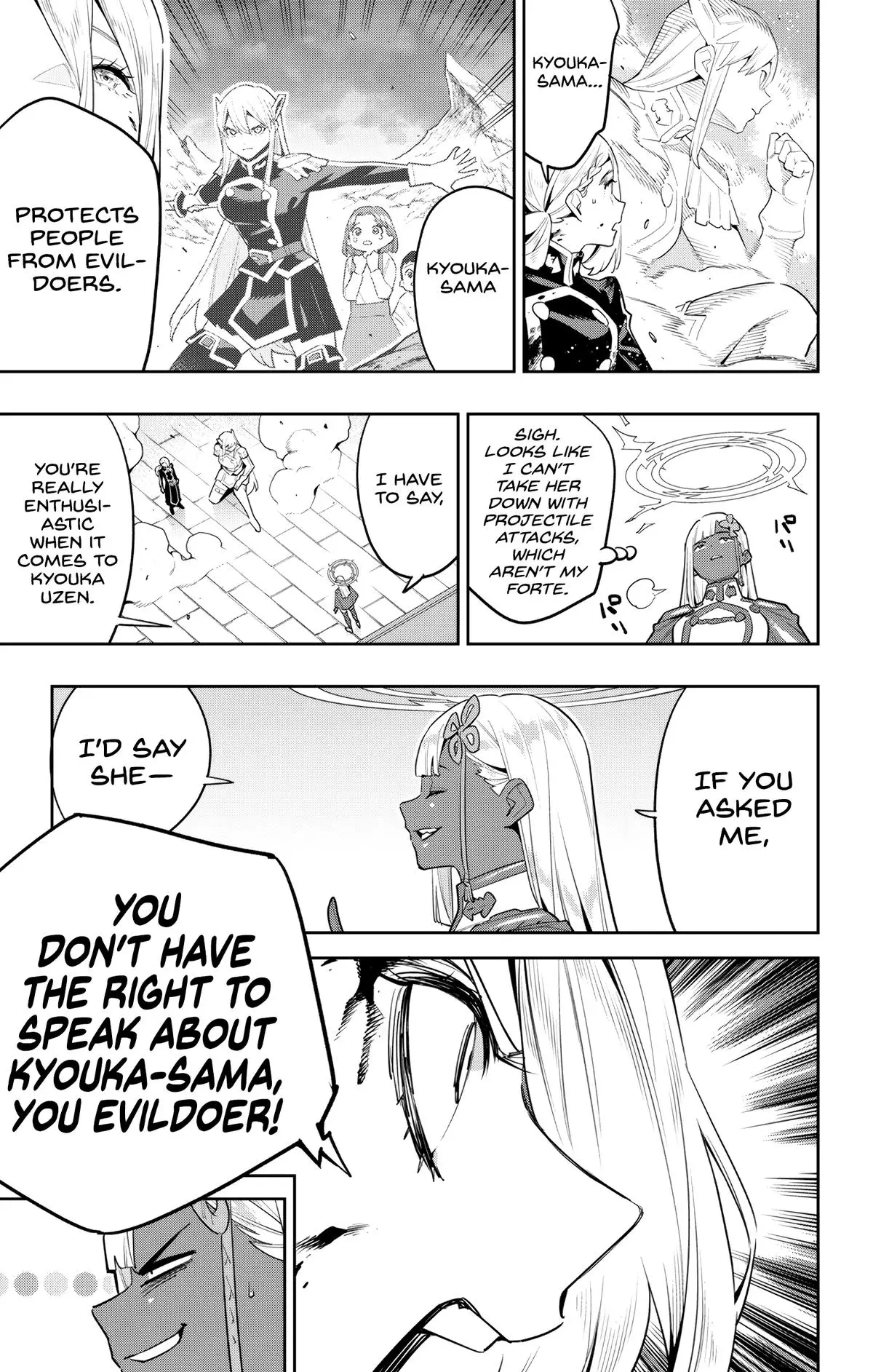 Chained Soldier (Uncensored) Manga Chapter 119 page 9 - Holy Battle