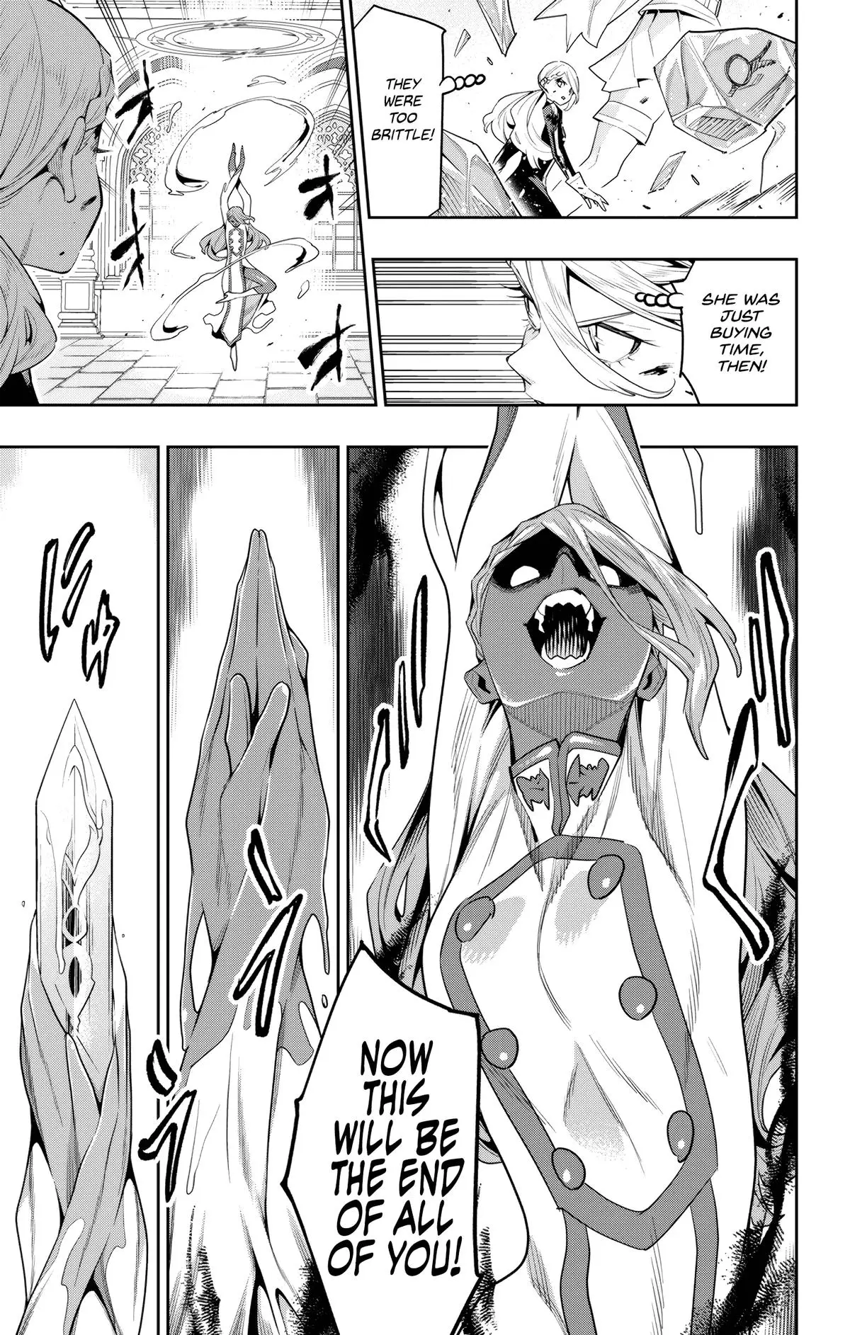 Chained Soldier (Uncensored) Manga Chapter 120 page 3 - Light and Dark's Confrontation
