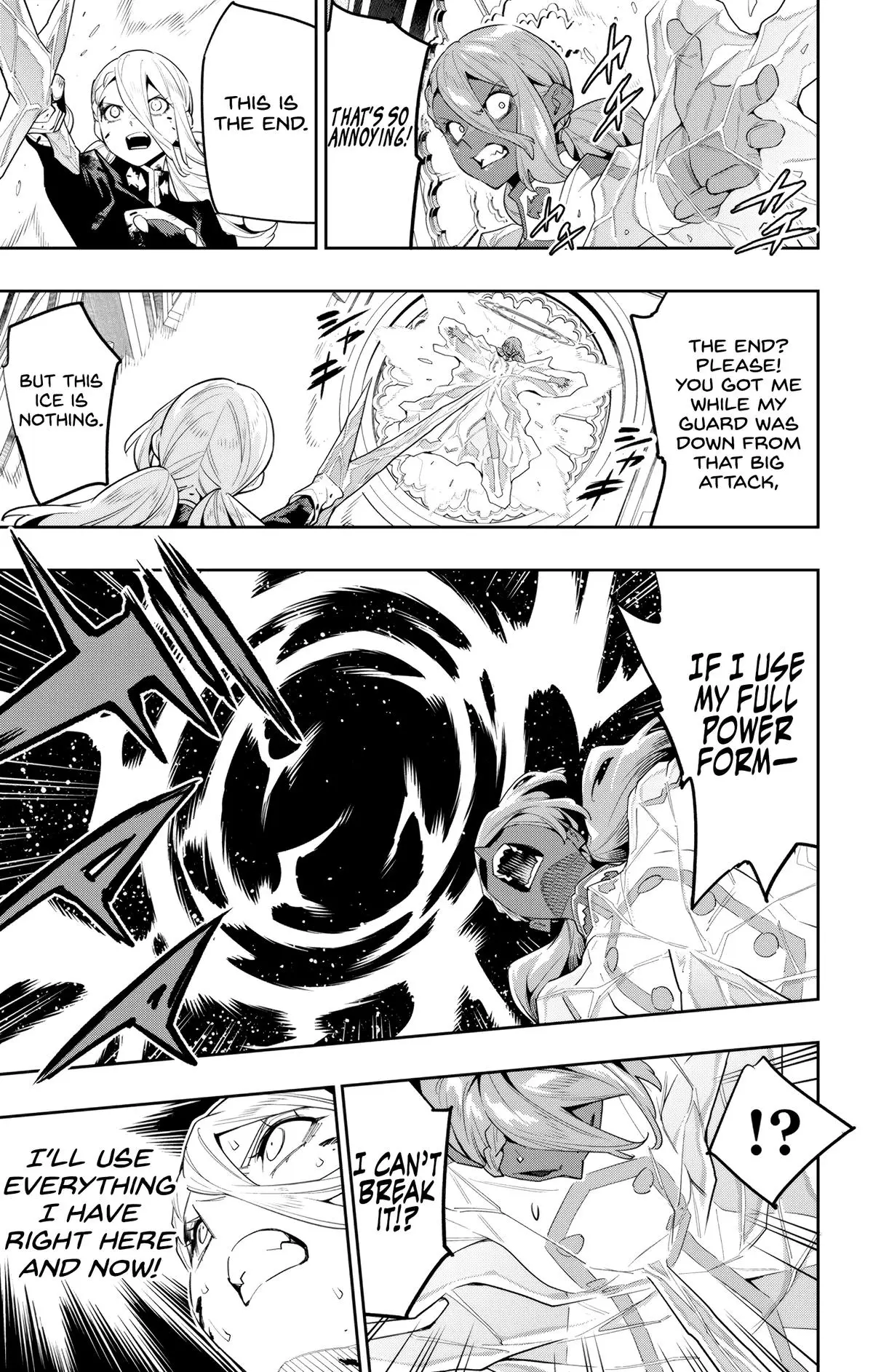 Chained Soldier (Uncensored) Manga Chapter 120 page 9 - Light and Dark's Confrontation