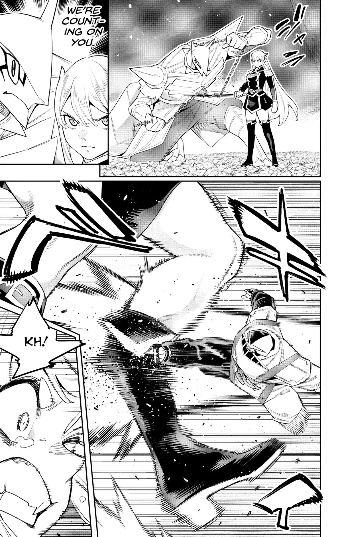 Chained Soldier (Uncensored) Manga Chapter 122 page 9 - The Seventh's Willpower