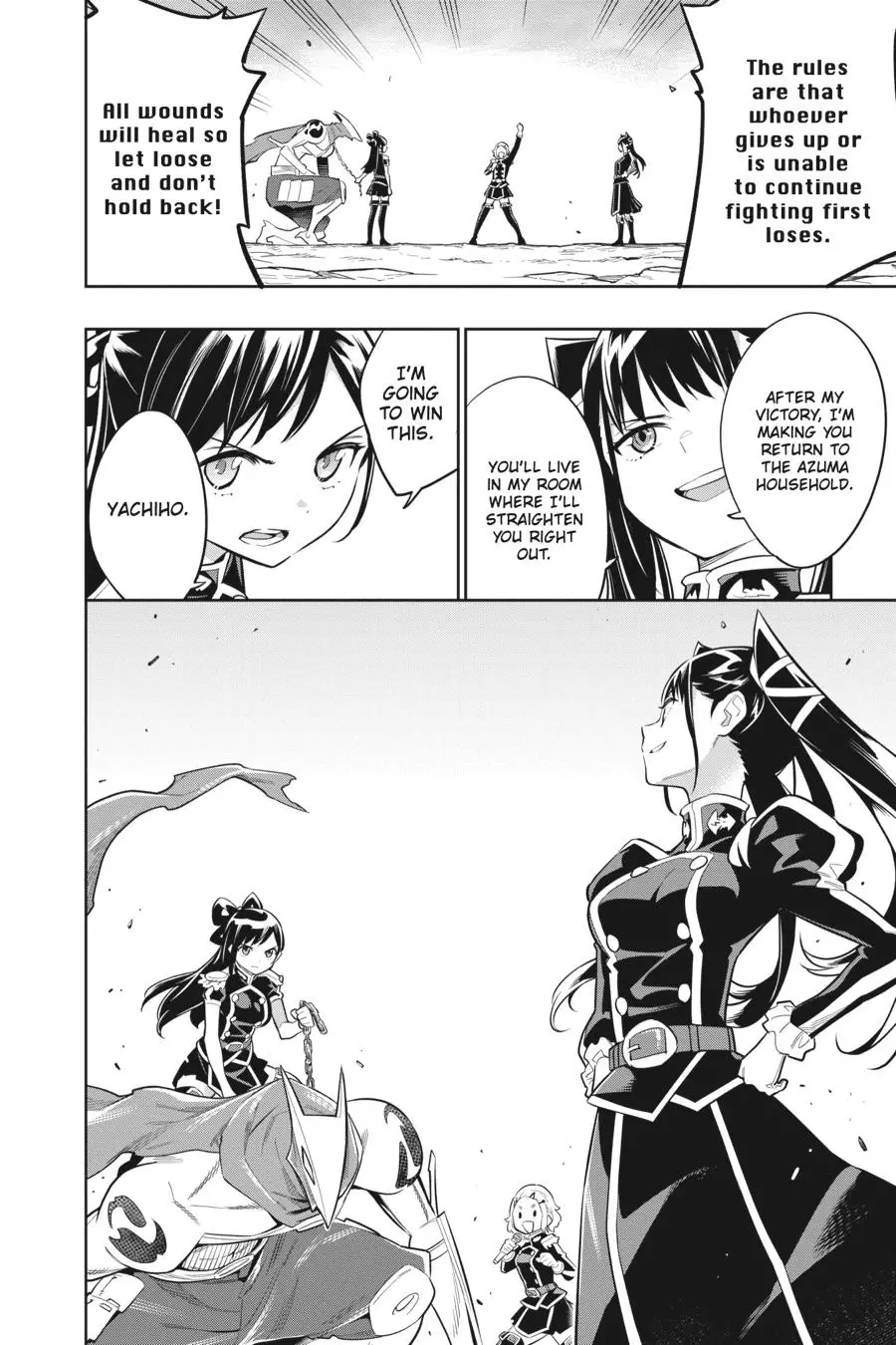 Chained Soldier (Uncensored) Manga Chapter 13 page 12 - The Matches Begin