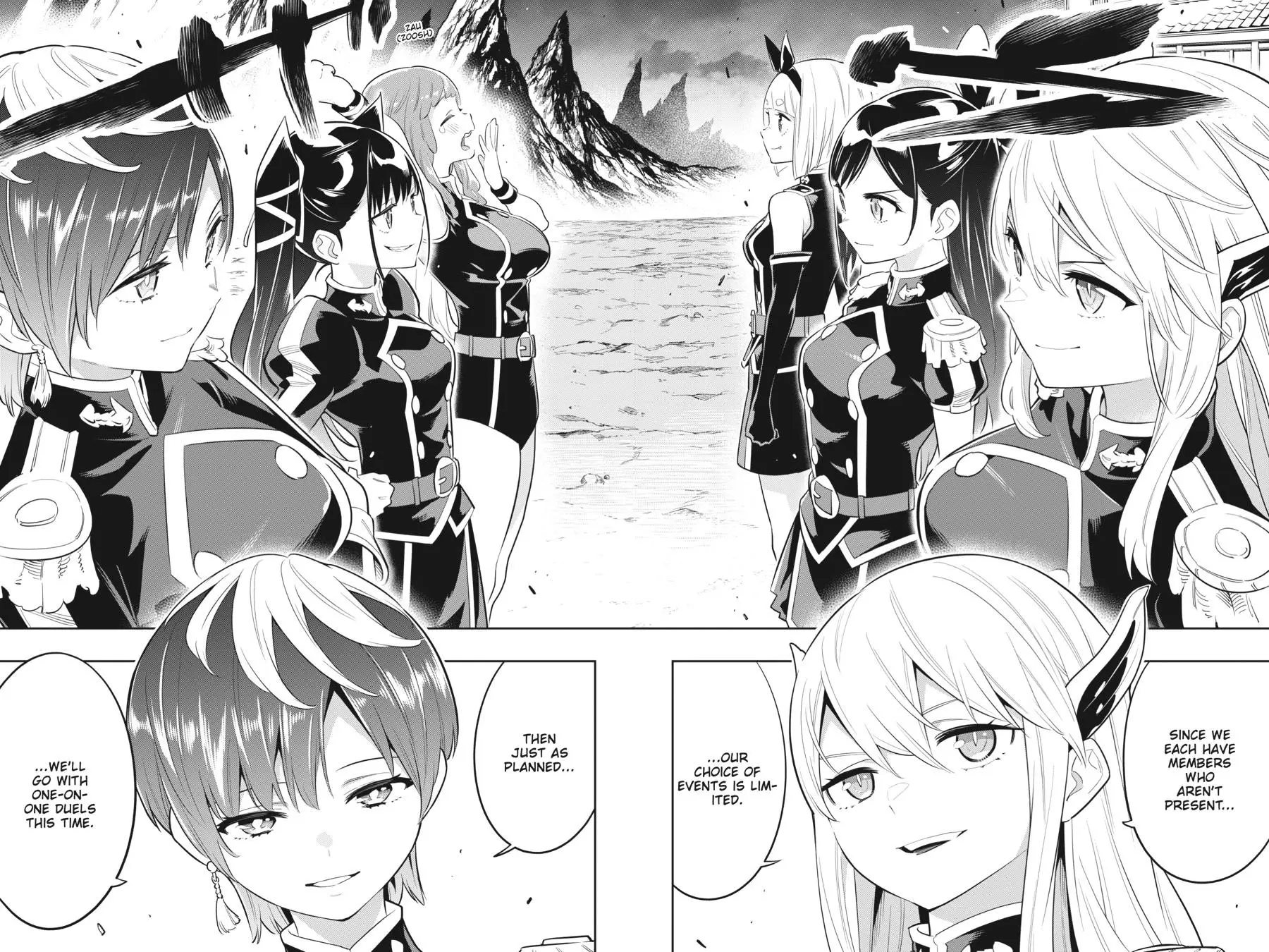 Chained Soldier (Uncensored) Manga Chapter 13 page 6 - The Matches Begin