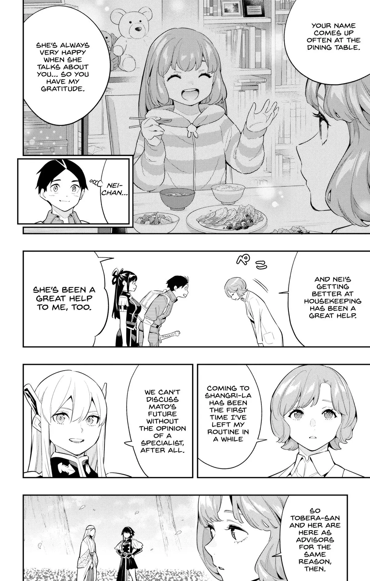 Chained Soldier (Uncensored) Manga Chapter 137 page 13 - Towards Shangri-La, Once More