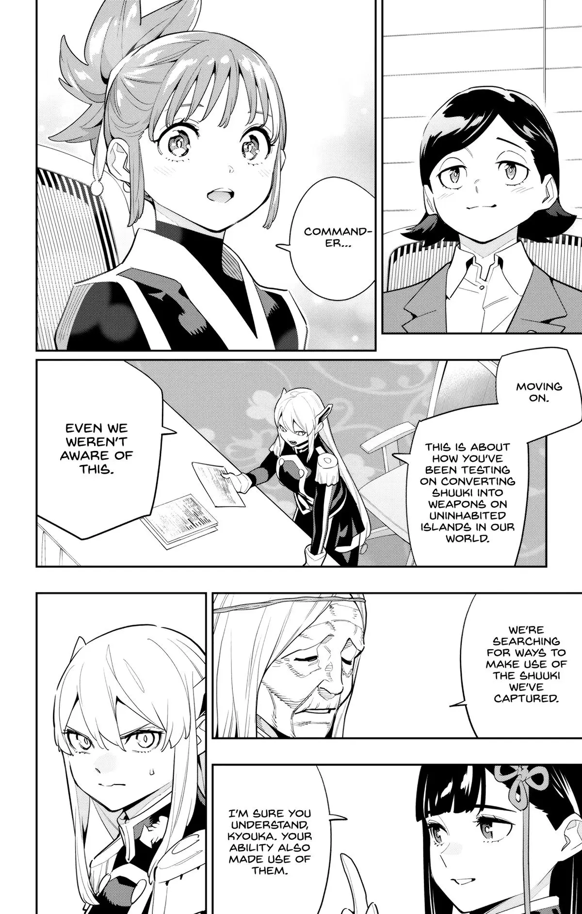 Chained Soldier (Uncensored) Manga Chapter 139 page 10 - The Onmyou Agency