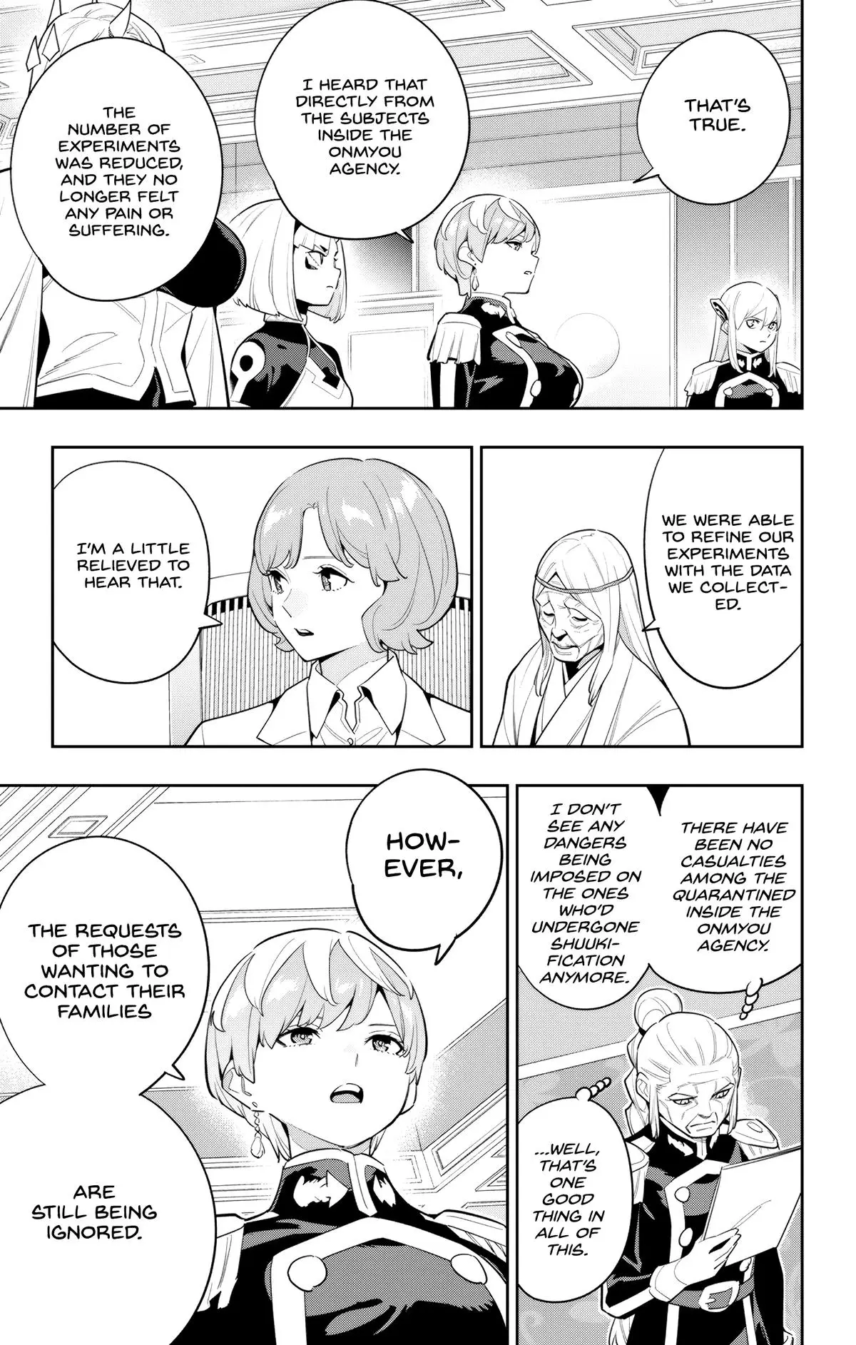 Chained Soldier (Uncensored) Manga Chapter 139 page 7 - The Onmyou Agency