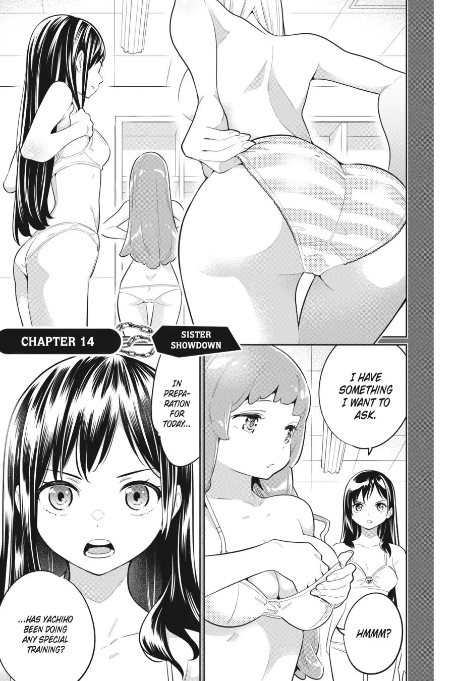 Chained Soldier (Uncensored) Manga Chapter 14 page 1 - Showdown of Sisters