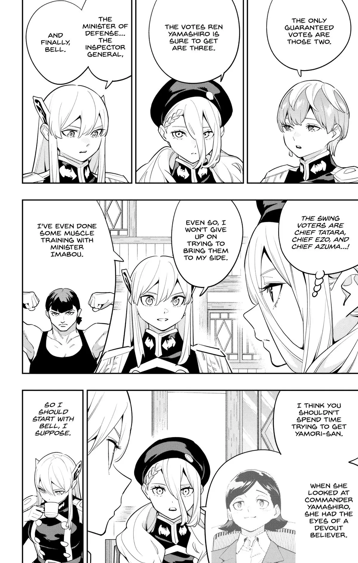 Chained Soldier (Uncensored) Manga Chapter 141 page 12 - Sermon