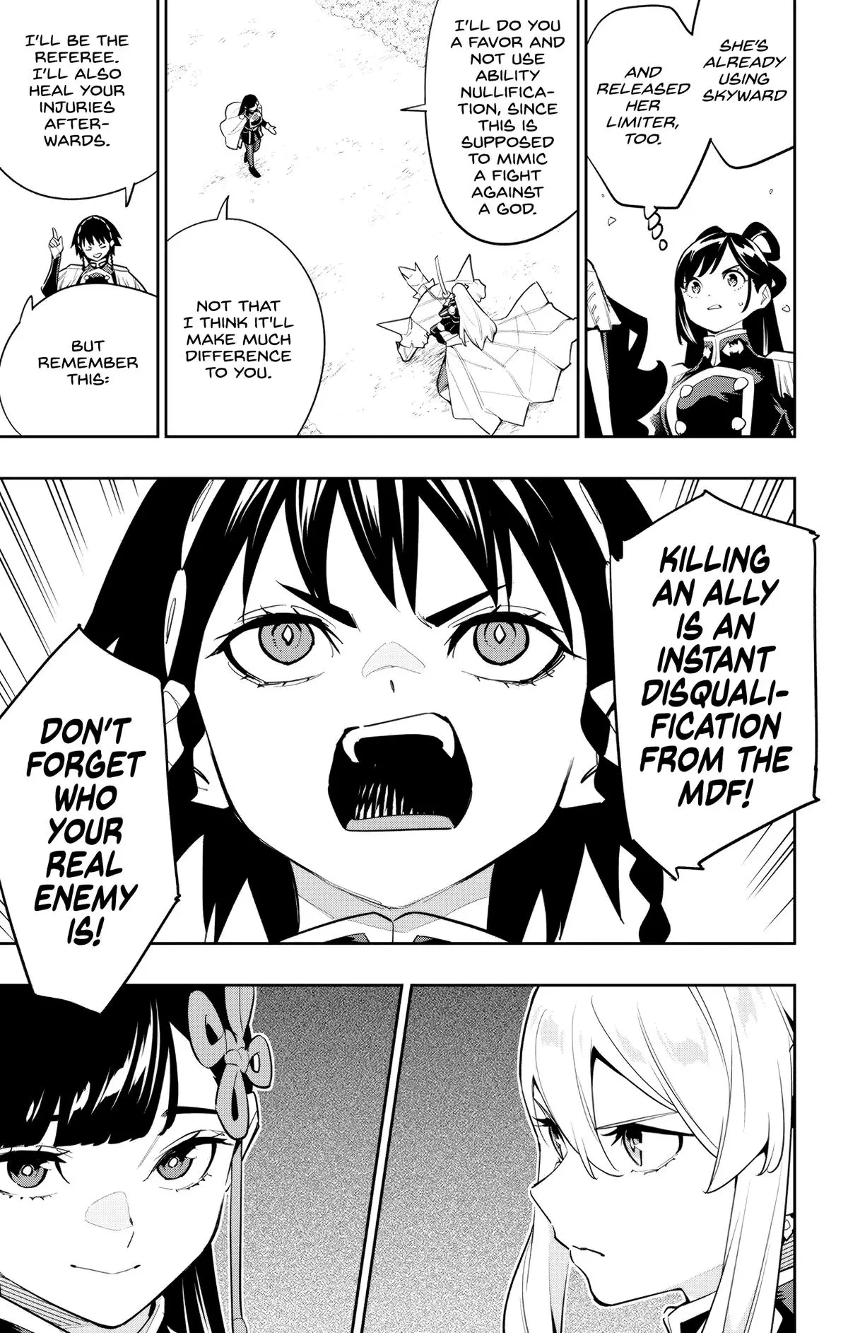 Chained Soldier (Uncensored) Manga Chapter 142 page 11 - Great Match