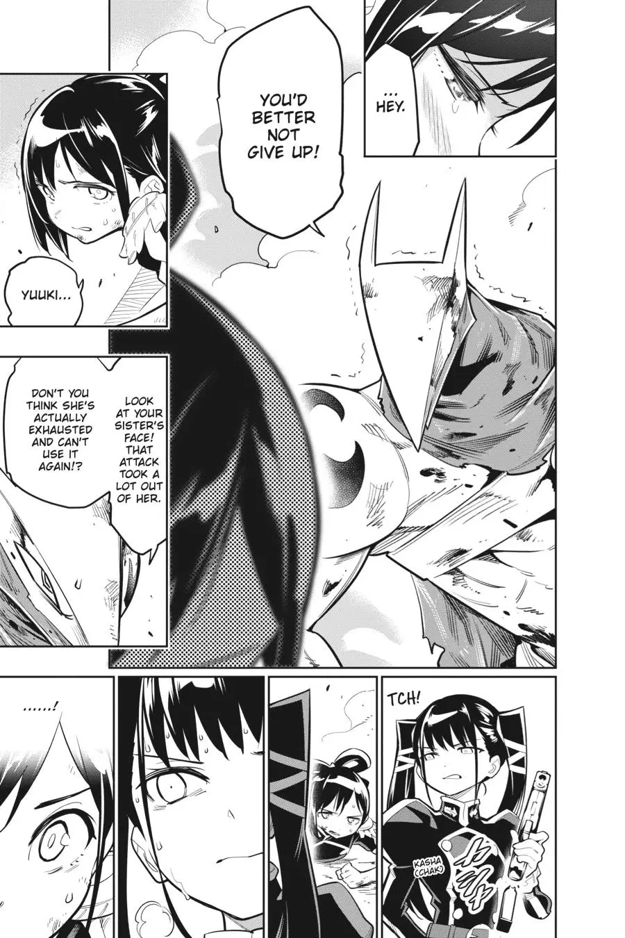 Chained Soldier (Uncensored) Manga Chapter 15 page 11 - Yachiho And Himari