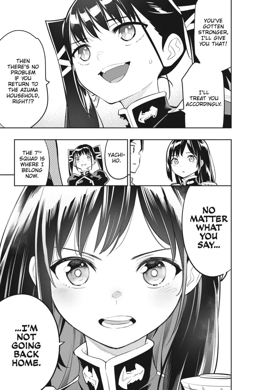 Chained Soldier (Uncensored) Manga Chapter 15 page 23 - Yachiho And Himari