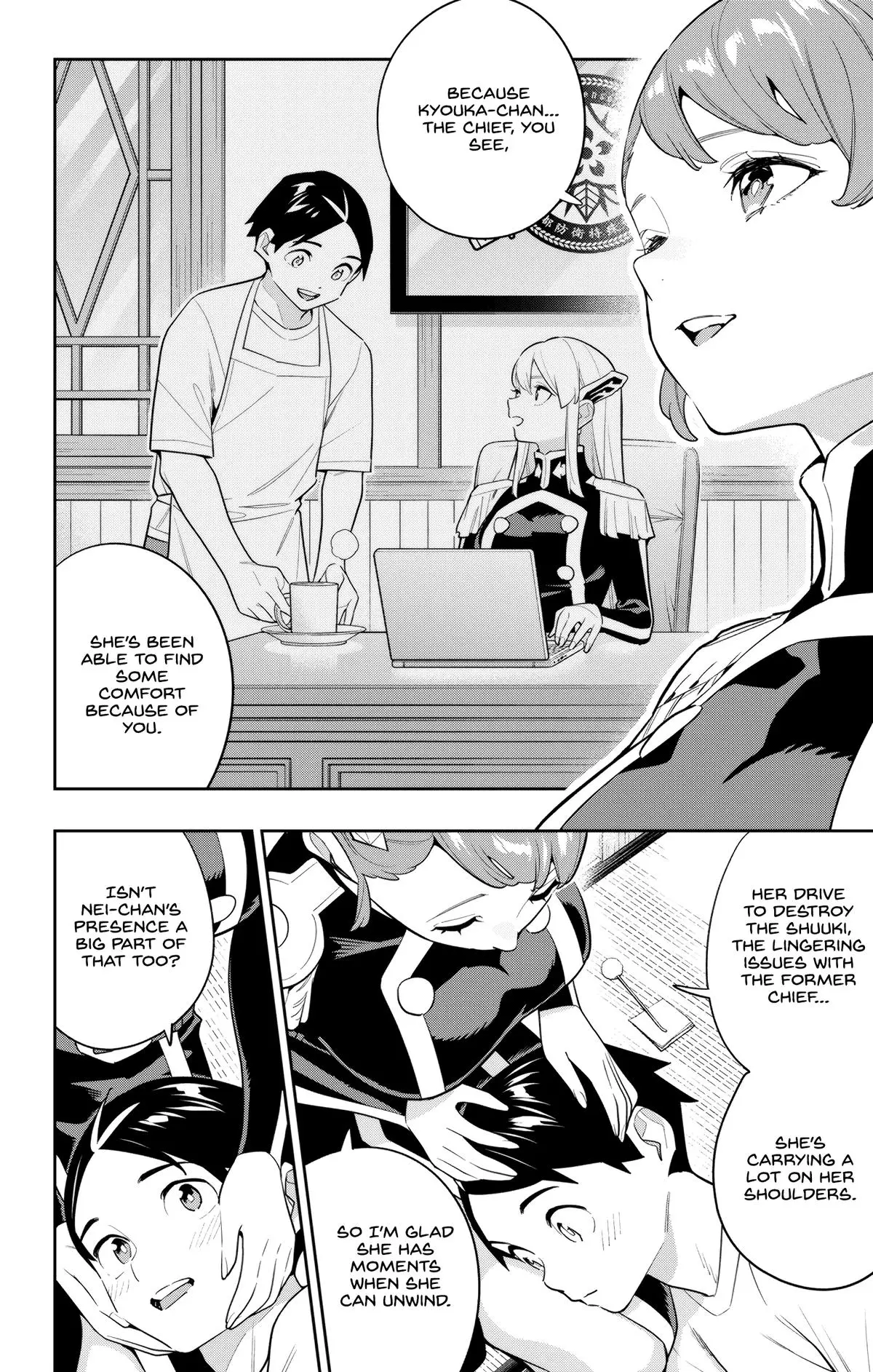Chained Soldier (Uncensored) Manga Chapter 153 page 2 - Comfort