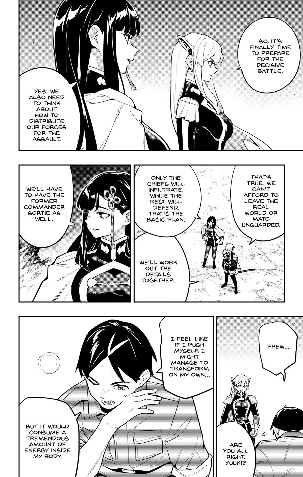 Chained Soldier (Uncensored) Manga Chapter 166 page 4 - Yachiho's Resolve