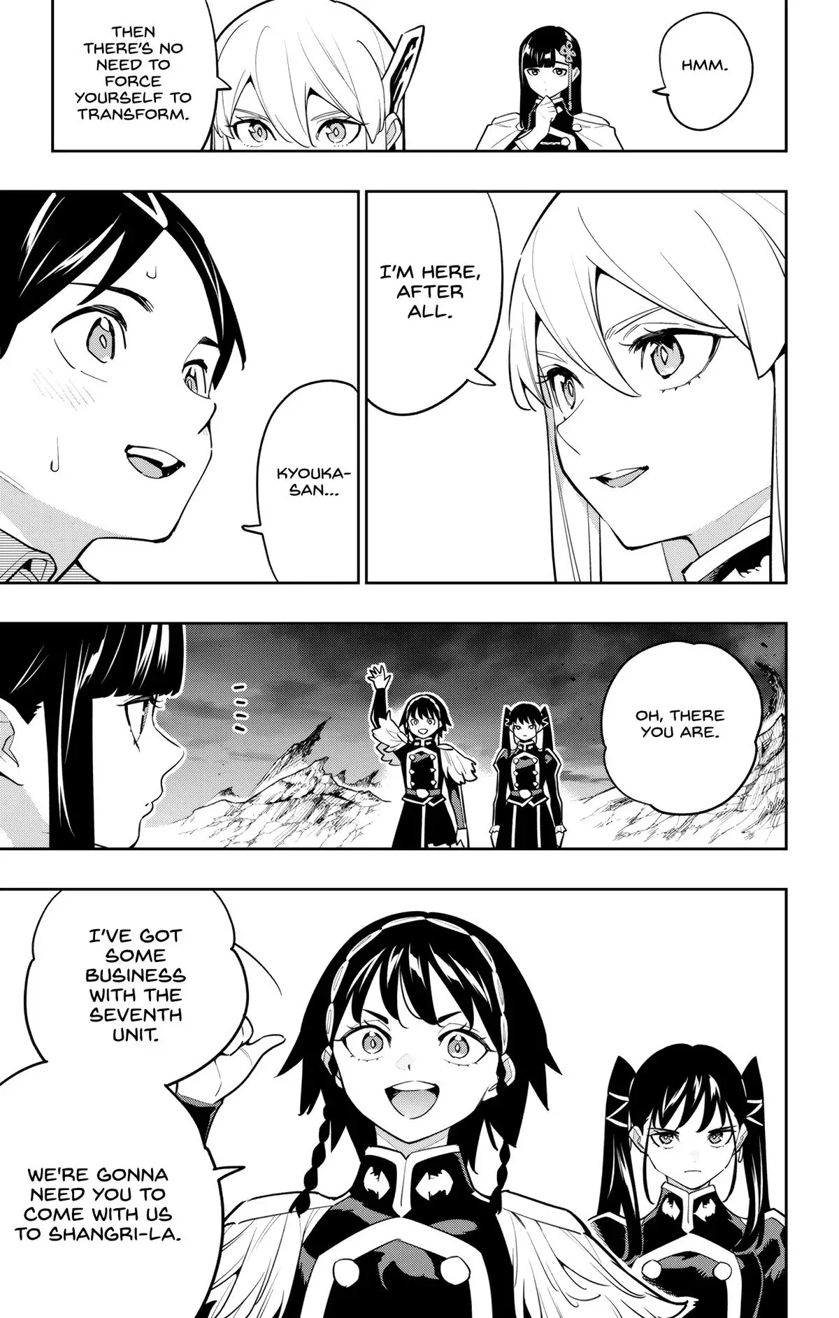 Chained Soldier (Uncensored) Manga Chapter 166 page 5 - Yachiho's Resolve