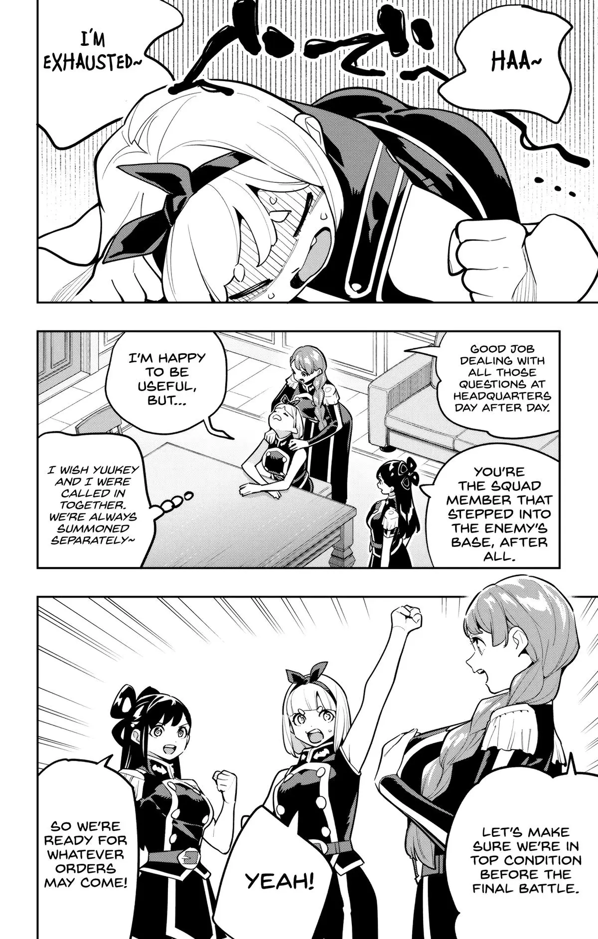 Chained Soldier (Uncensored) Manga Chapter 168 page 16 - Unchanging Resolve