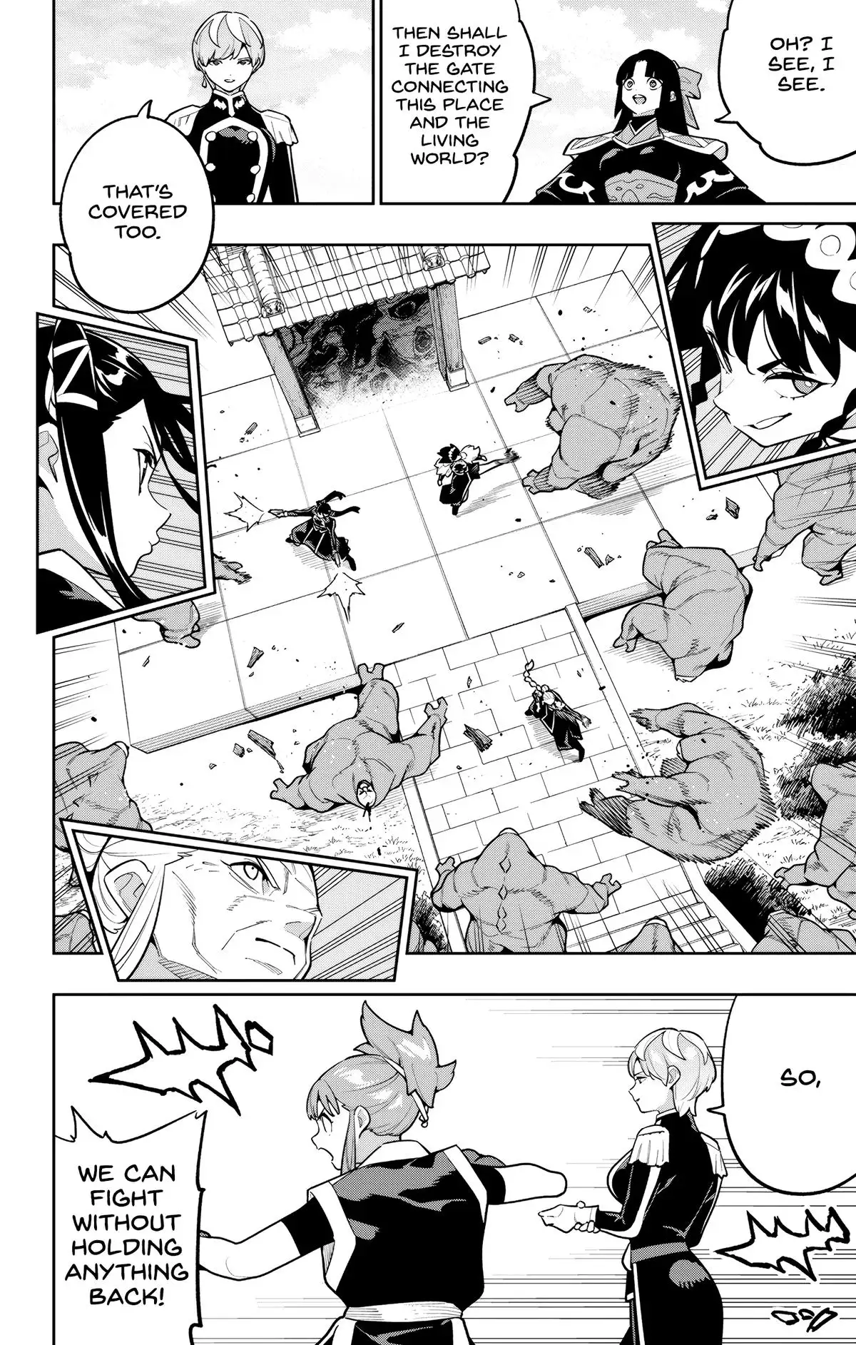 Chained Soldier (Uncensored) Manga Chapter 173 page 6 - All-Out Battle