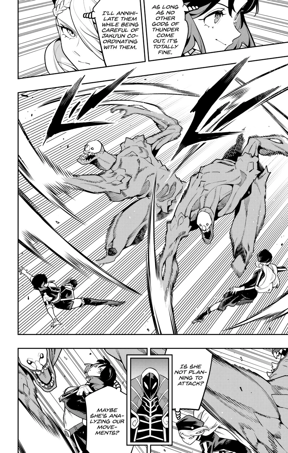 Chained Soldier (Uncensored) Manga Chapter 174 page 2 - Jaku'un's Assault