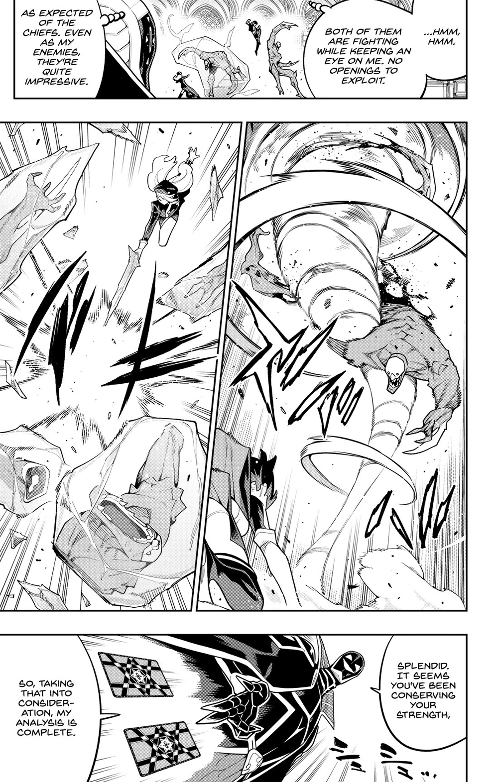 Chained Soldier (Uncensored) Manga Chapter 174 page 3 - Jaku'un's Assault