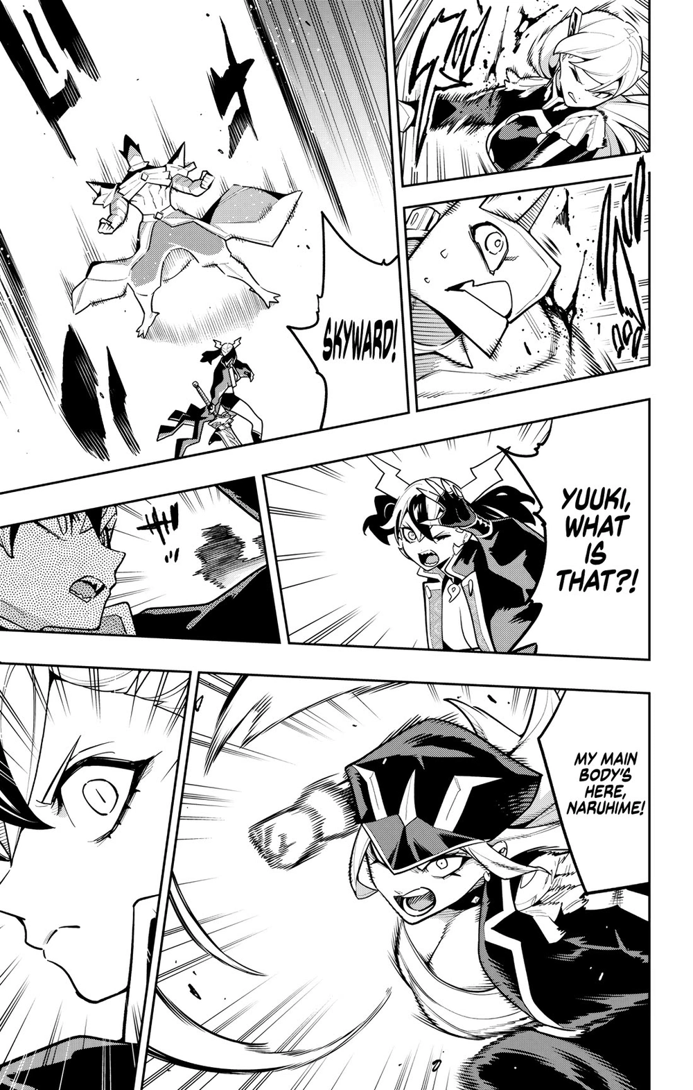 Chained Soldier (Uncensored) Manga Chapter 176 page 13 - Power vs. Power