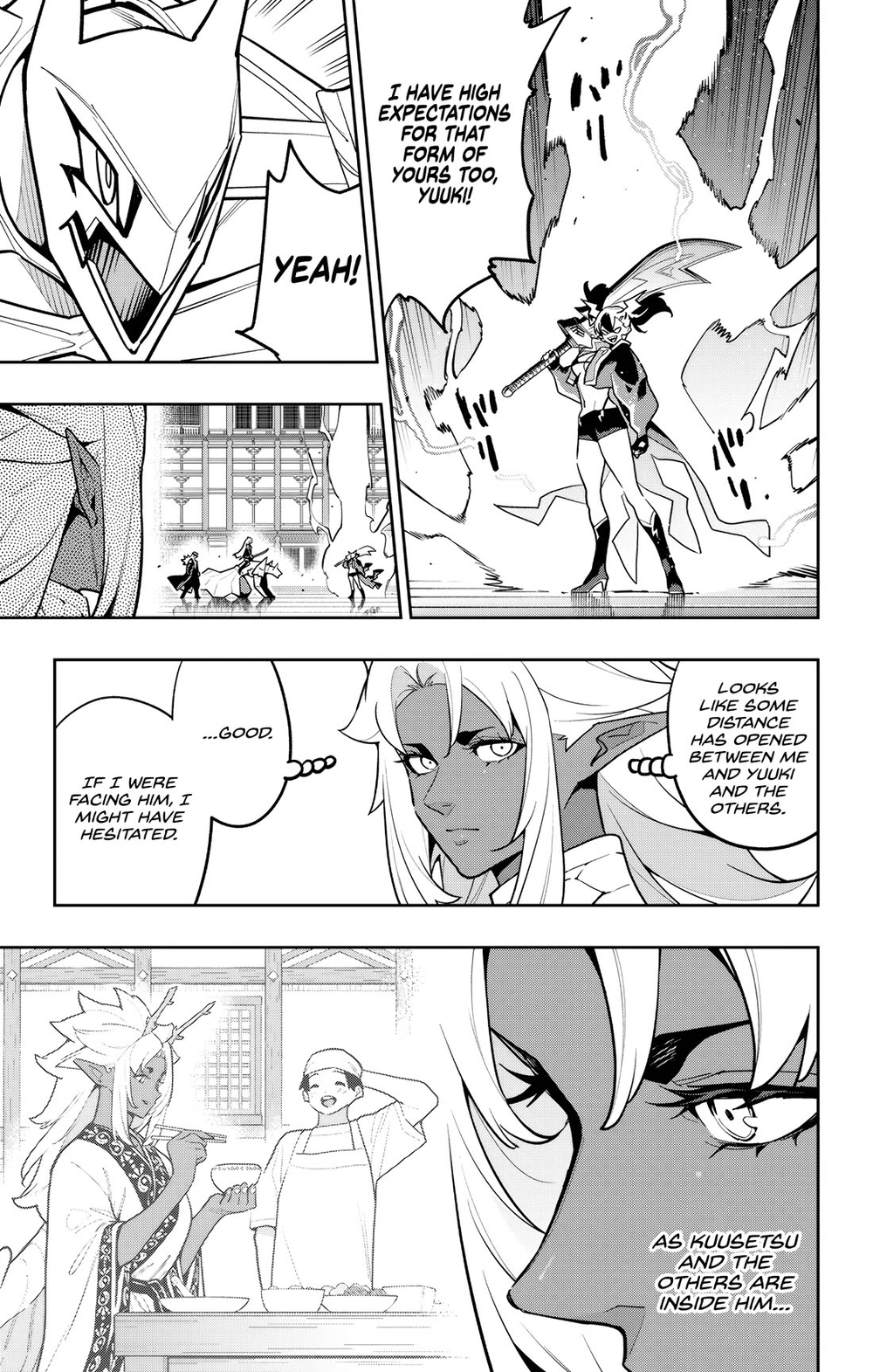 Chained Soldier (Uncensored) Manga Chapter 176 page 17 - Power vs. Power