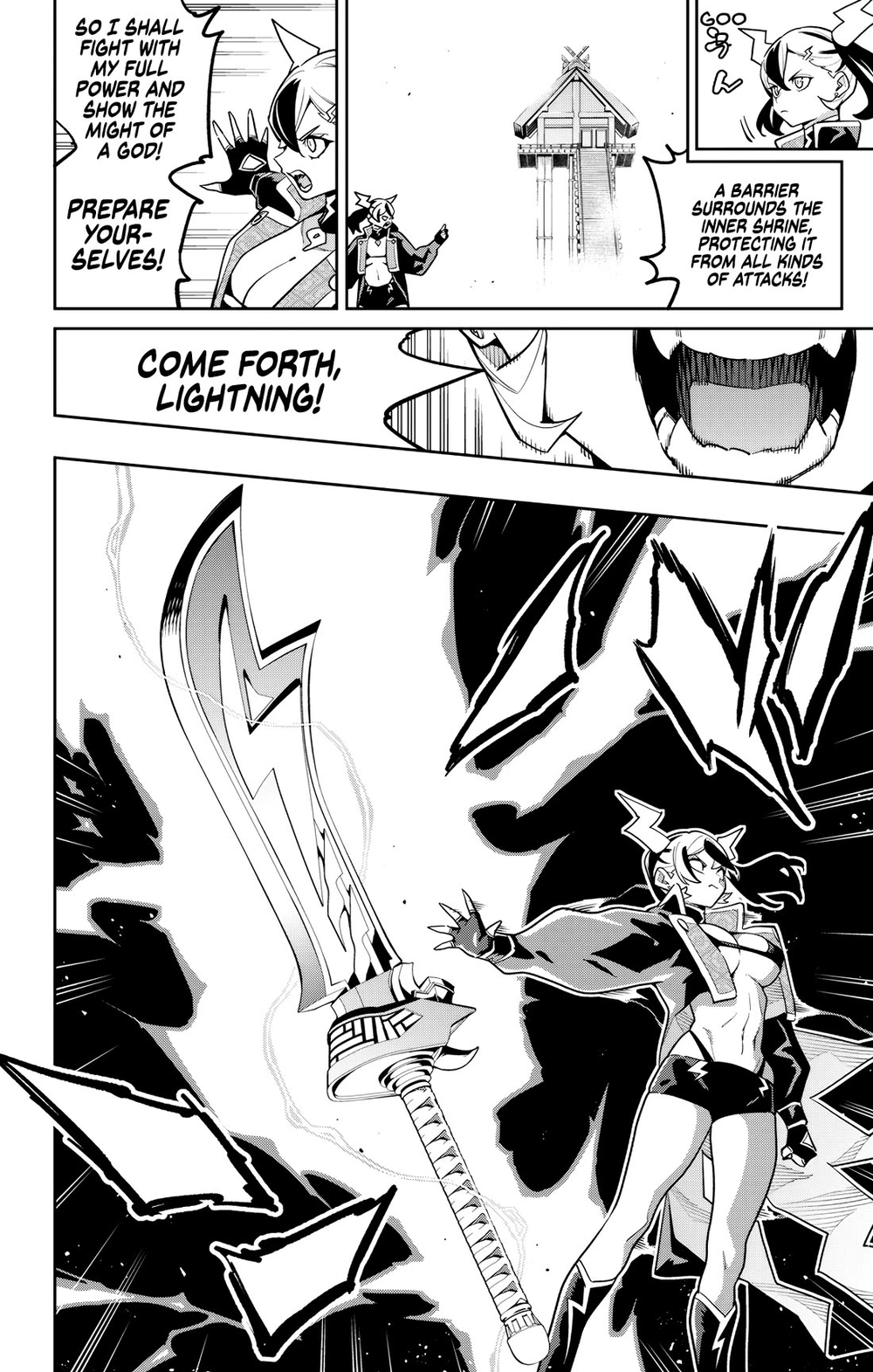 Chained Soldier (Uncensored) Manga Chapter 176 page 2 - Power vs. Power