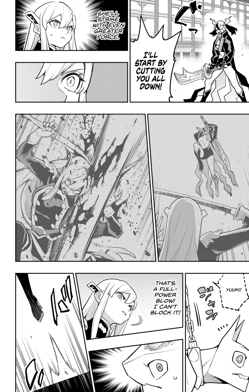 Chained Soldier (Uncensored) Manga Chapter 176 page 8 - Power vs. Power