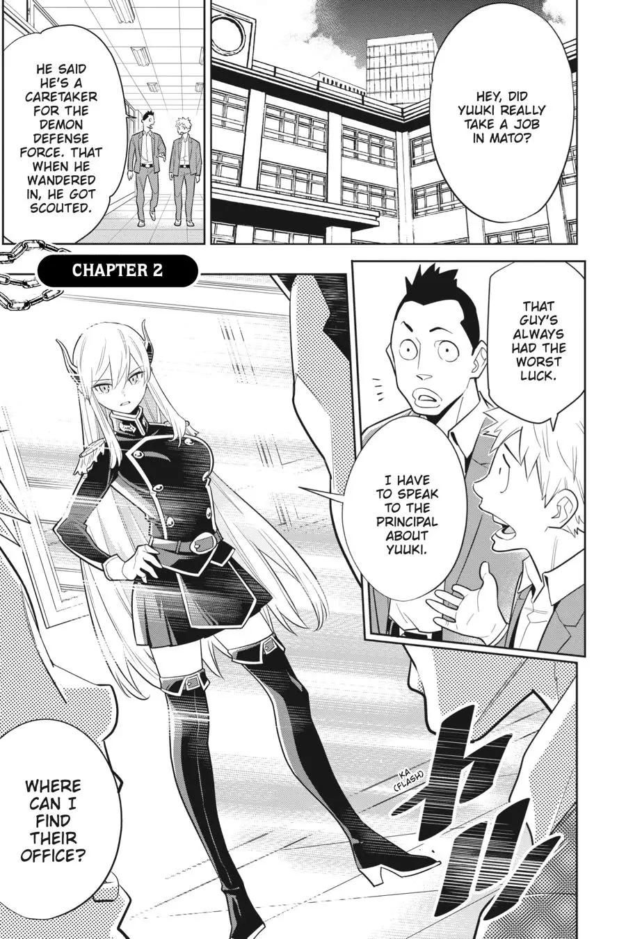 Chained Soldier (Uncensored) Manga Chapter 2 page 1 - Pros And A Pro