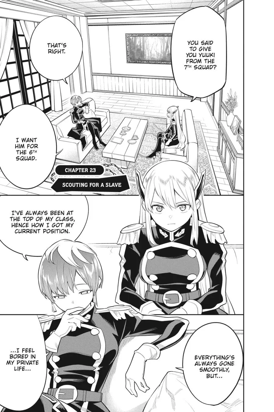 Chained Soldier (Uncensored) Manga Chapter 23 page 1 - A Slave Scouting