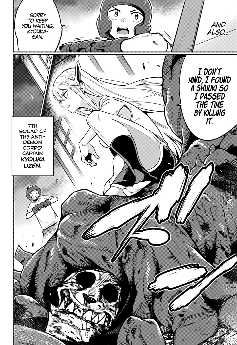 Chained Soldier (Uncensored) Manga Chapter 24.5 page 8 - WSJ Special