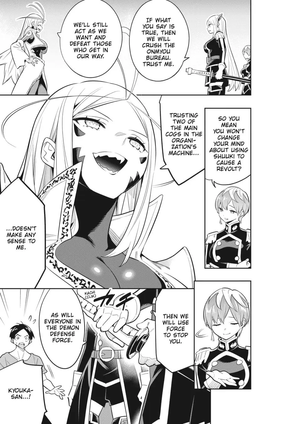 Chained Soldier (Uncensored) Manga Chapter 32 page 19 - Battle at the Hidden Village