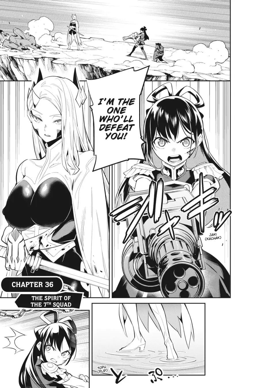 Chained Soldier (Uncensored) Manga Chapter 36 page 1 - The 7th Unit's Spirit
