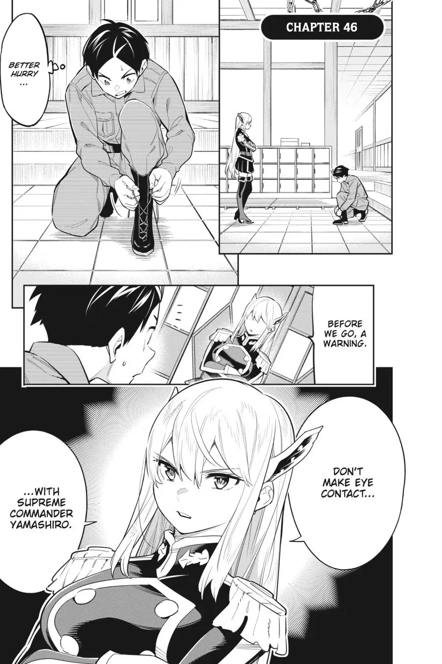 Chained Soldier (Uncensored) Manga Chapter 46 page 1 - The Gathering of Chiefs