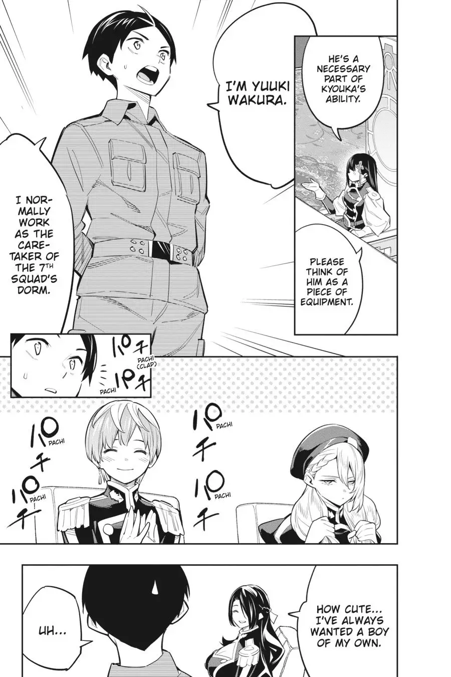 Chained Soldier (Uncensored) Manga Chapter 47 page 15 - The Assembly Begins