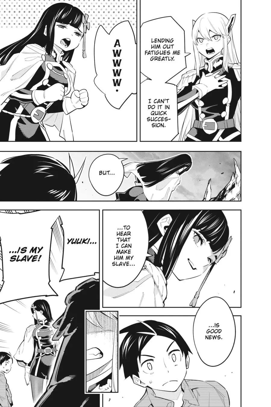 Chained Soldier (Uncensored) Manga Chapter 51 page 11 - Ren's Shadow