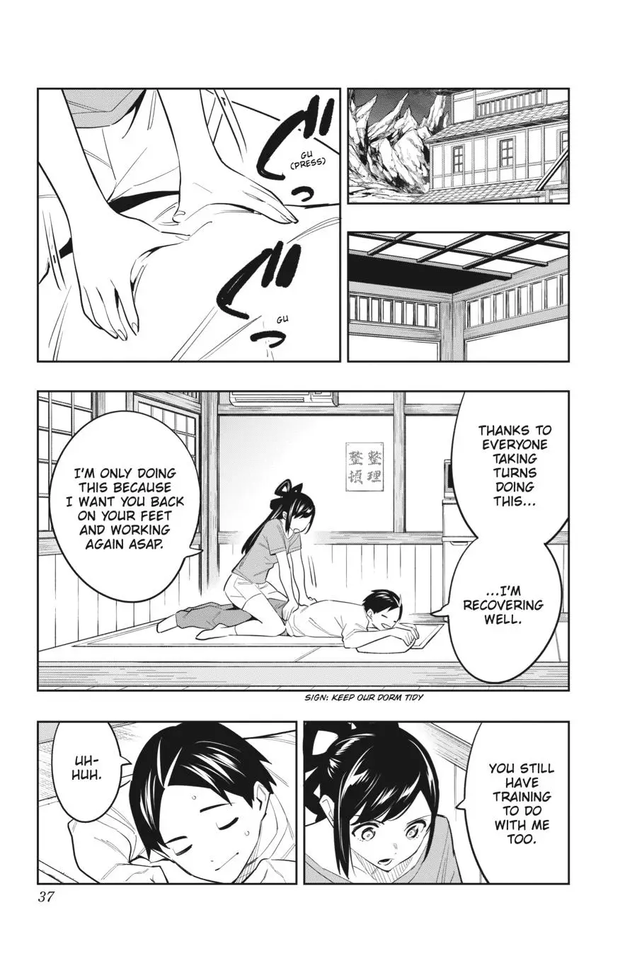 Chained Soldier (Uncensored) Manga Chapter 58 page 13 - Tired Slave