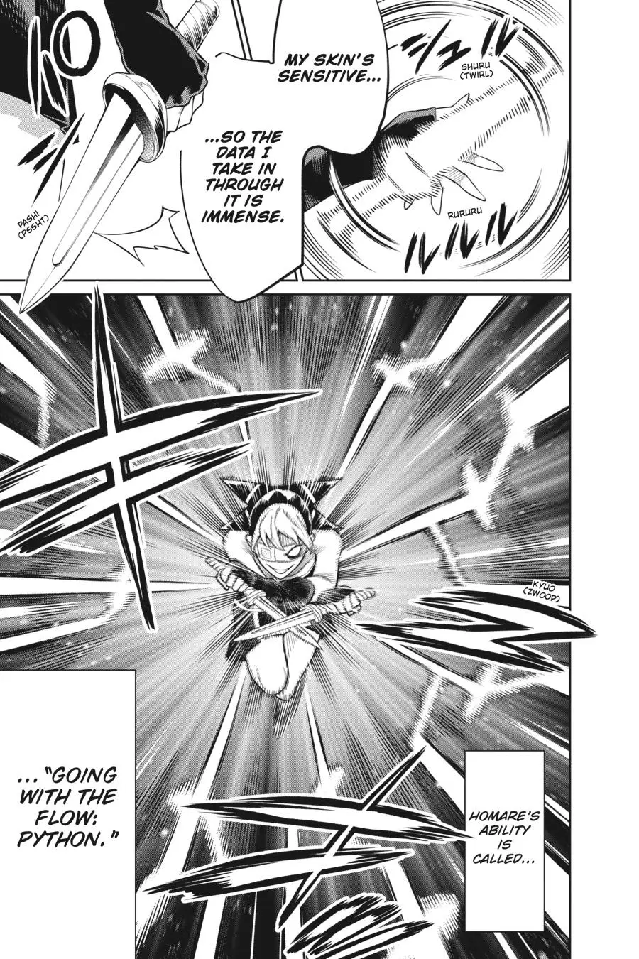 Chained Soldier (Uncensored) Manga Chapter 61 page 13 - High-Speed Showdown