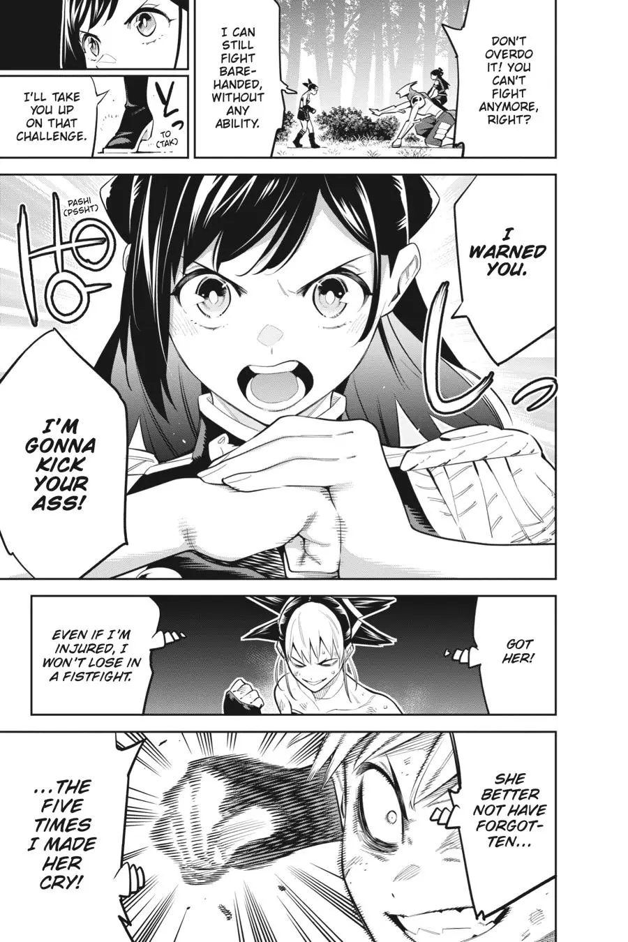 Chained Soldier (Uncensored) Manga Chapter 62 page 11 - In Sky-High Spirits