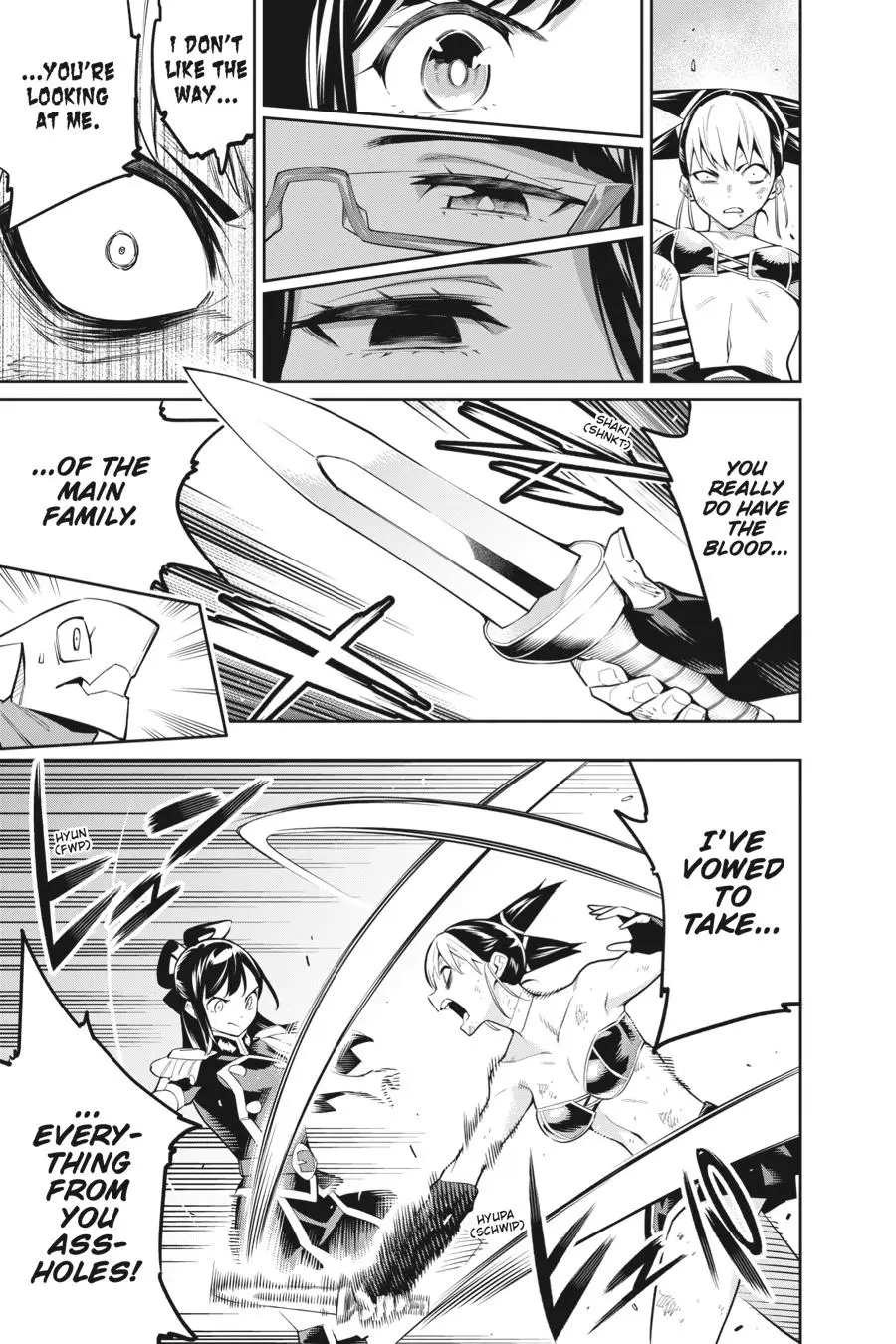 Chained Soldier (Uncensored) Manga Chapter 62 page 13 - In Sky-High Spirits