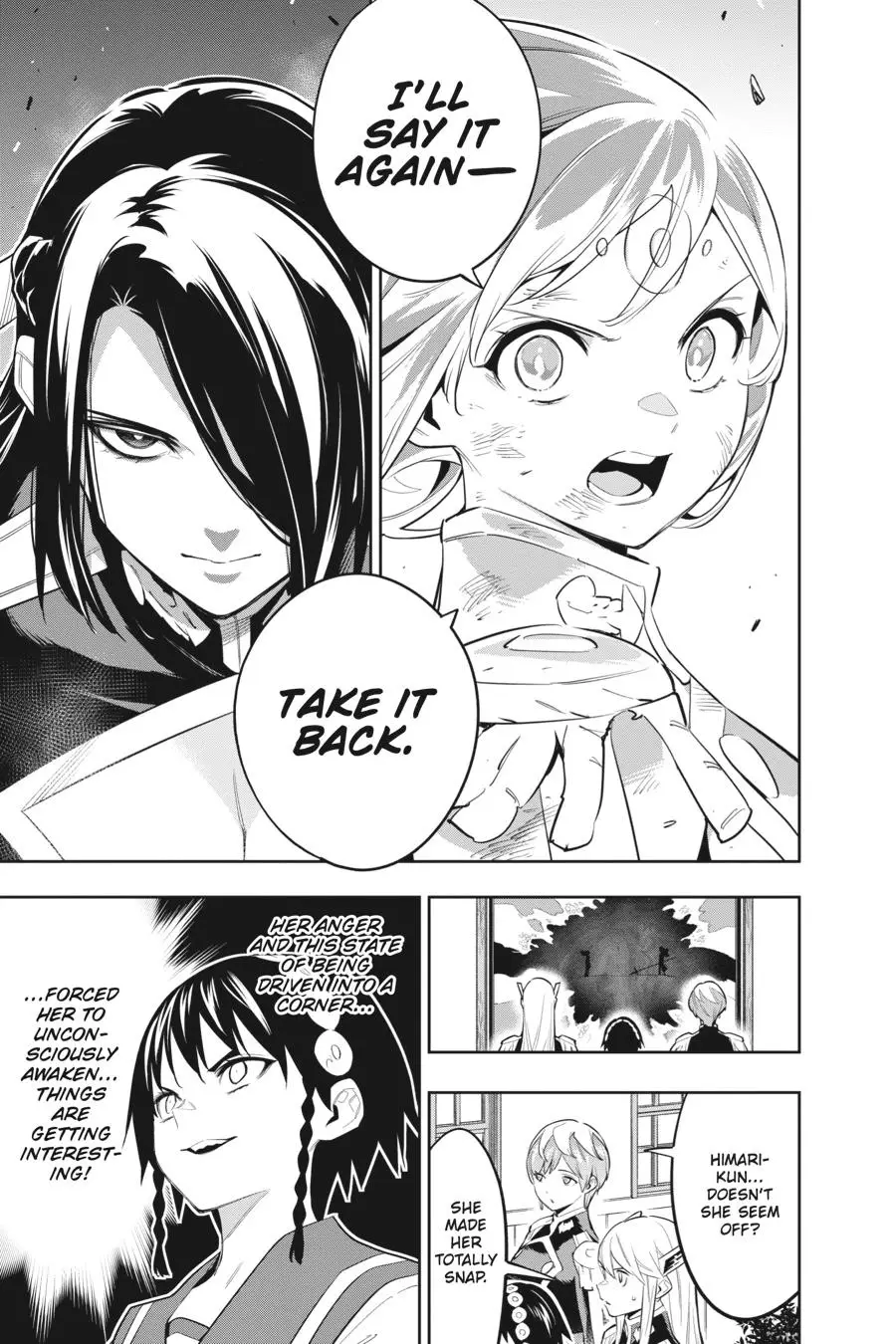 Chained Soldier (Uncensored) Manga Chapter 64 page 21 - Himari's Feelings