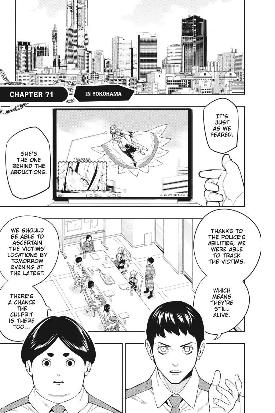 Chained Soldier (Uncensored) Manga Chapter 71 page 1 - In Yokohama