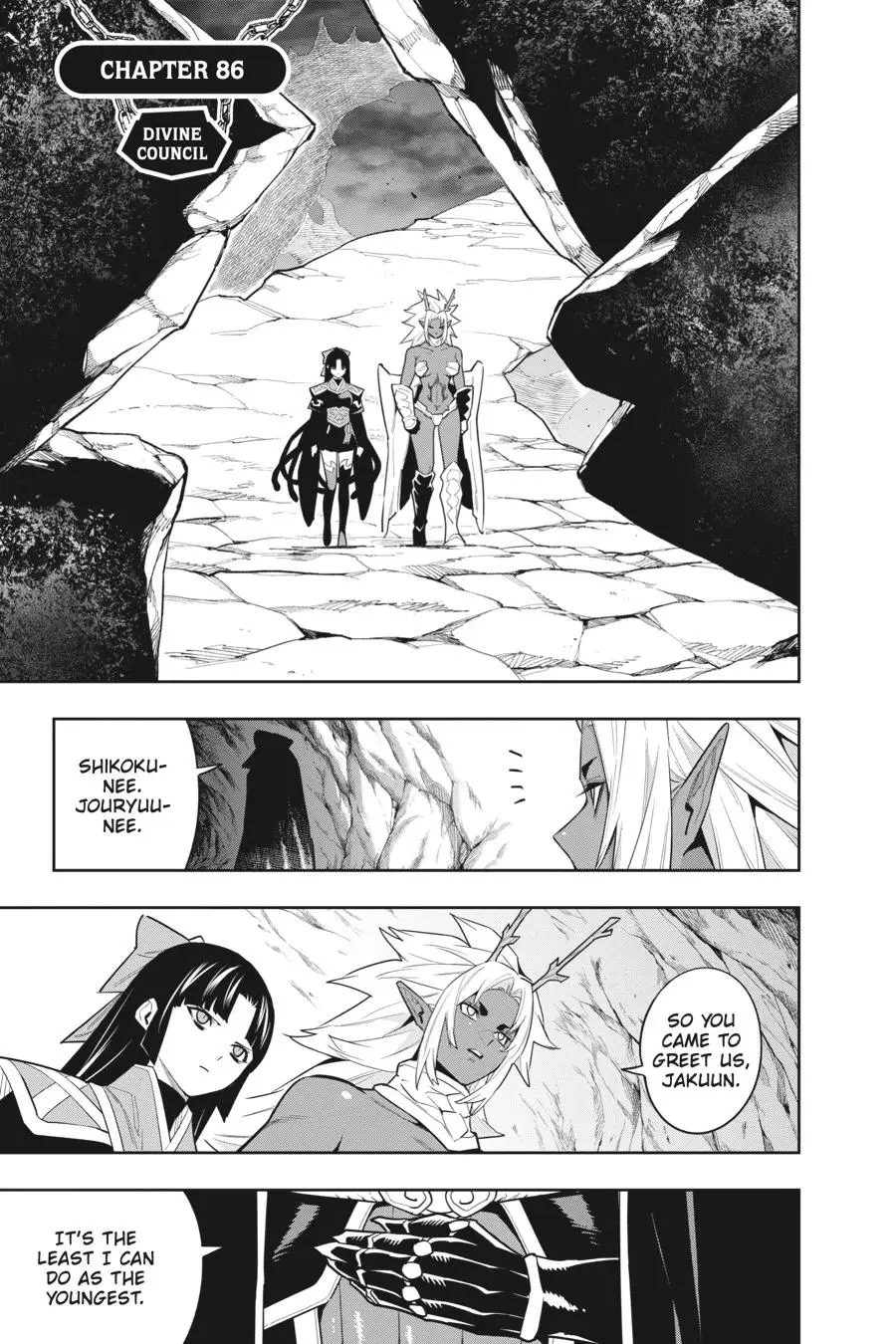 Chained Soldier (Uncensored) Manga Chapter 86 page 1 - Gathering of Gods