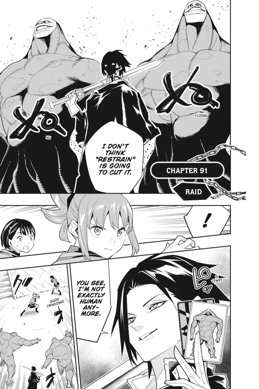 Chained Soldier (Uncensored) Manga Chapter 91 page 6 - Raid