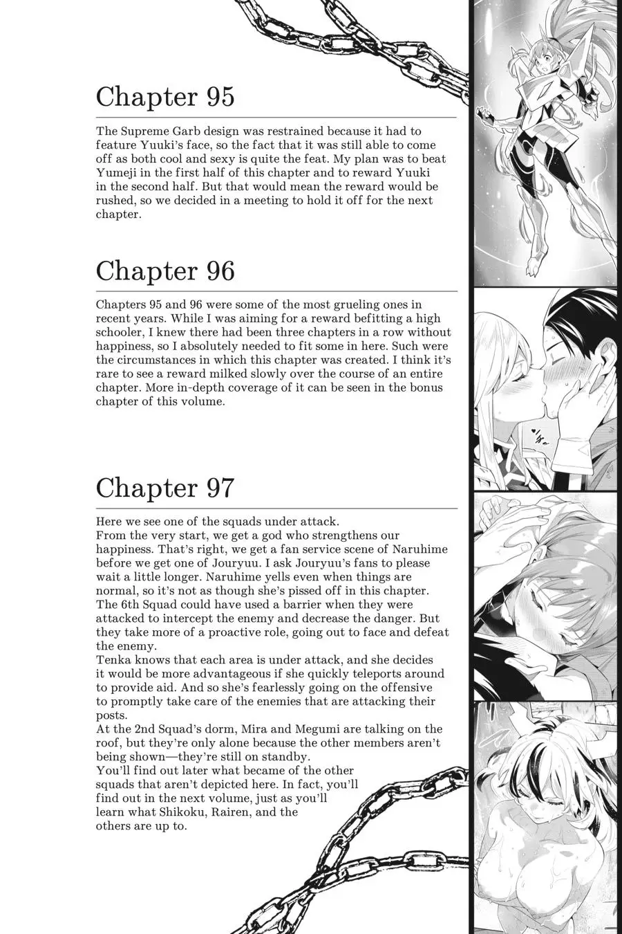 Chained Soldier (Uncensored) Manga Chapter 98 page 32 - Kyouka and Yumeji